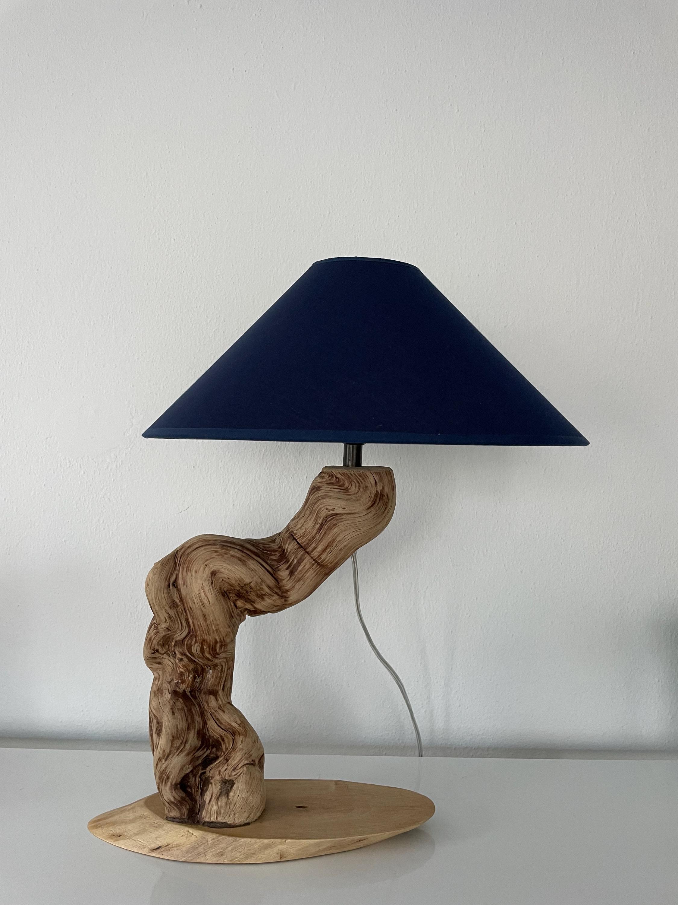 手作り流木テーブルランプ - 木製デスクランプ - Etsy 日本