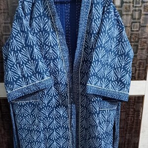 Kantha Work Indian handmade kimono cardigan beach wear robe cotton kimono cardigan night dress summer kimono dress bath Robe