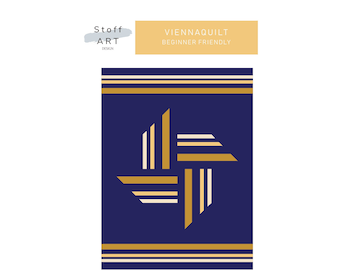 Wenen quiltpatroon PDF downloaden - origineel modern quiltontwerp