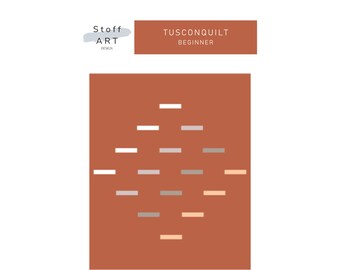 Tuscon Quiltpatroon PDF Download - origineel modern quiltontwerp