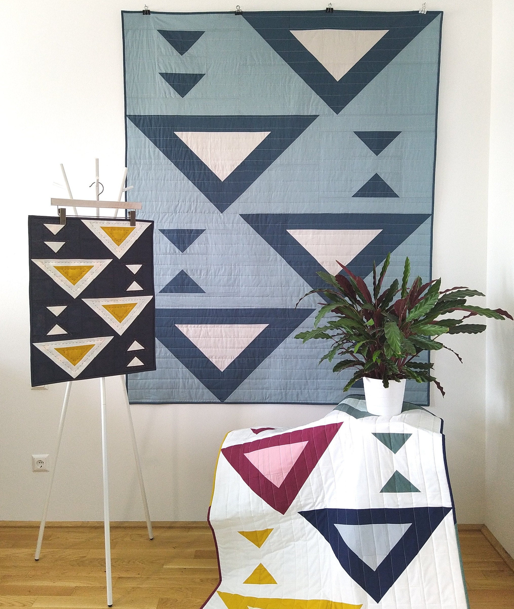 Copenhagen Quilt Pattern PDF Download Original Modern Quilting Design