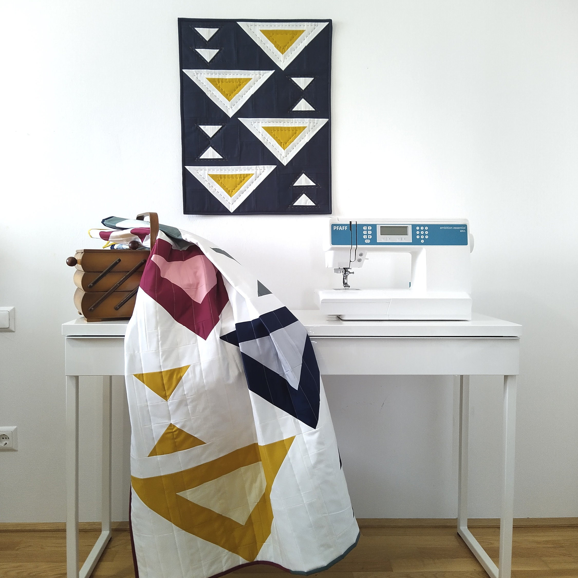 Copenhagen Quilt Pattern PDF Download Original Modern Quilting Design