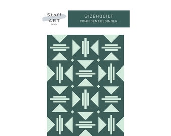 Giza Quiltpatroon PDF Download - Origineel modern quiltontwerp