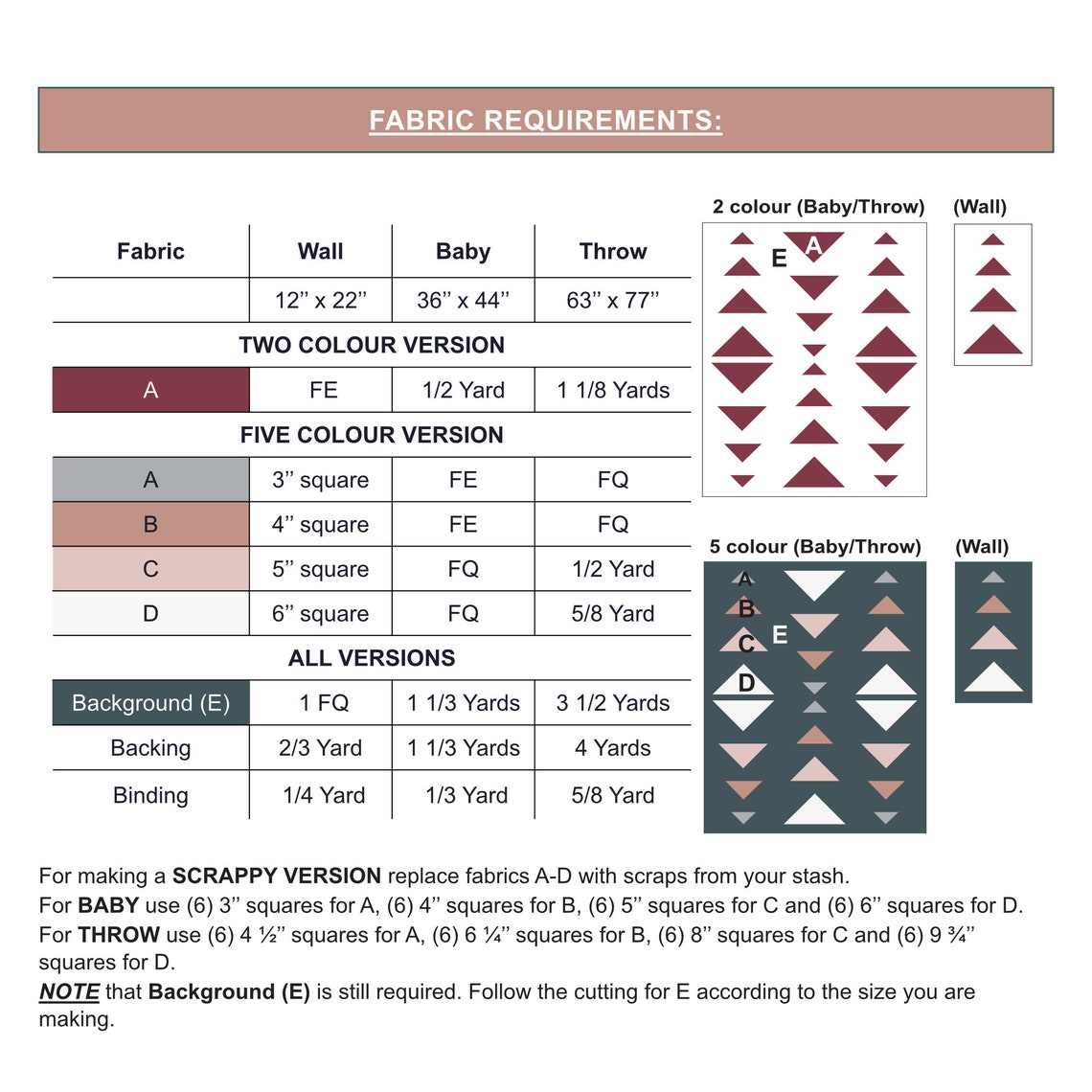Cairns Quilt Pattern PDF Download Original Modern Quilting Etsy