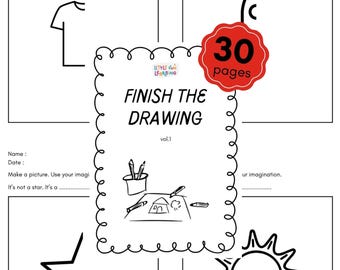 絵を完成させる 描画プロンプト 30ページ