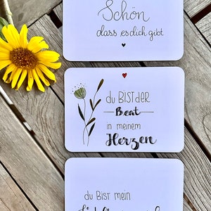 Postcards set of 3 …the beat in my heart