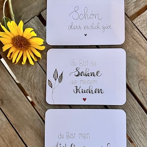 Cartoline SET DA 3...la ciliegina sulla mia torta