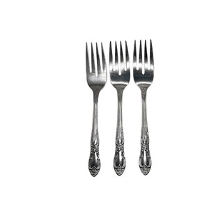 West Bend/Oneida Silverware Flatware のステンレス製サラダ/デザート