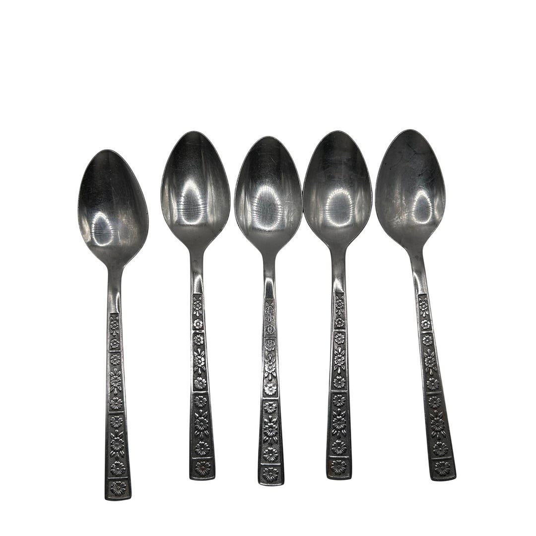 Vtg Assorted Lot Of 15 Imperial International Stainless SERTA
