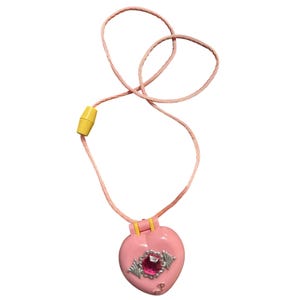 Polly pocket Pretty picture locket médaillon coeur 1991 Polly pocket Pretty picture locket médaillon coeur 1991