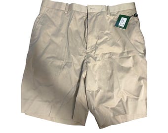 House Of Carrington Mens Beige Cotton Chino Shorts Size 36 apparel