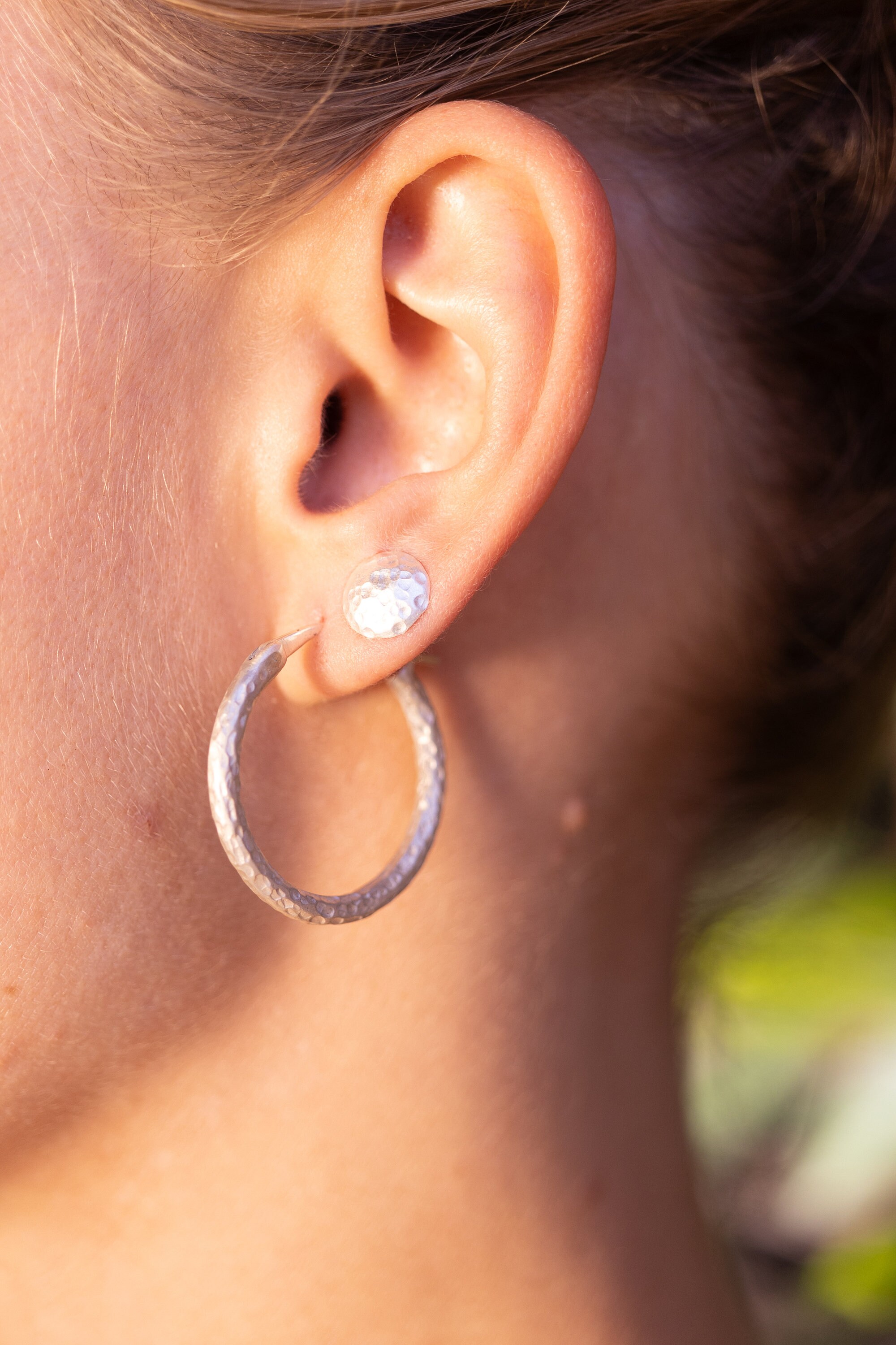 Carasshop Paparazzi White Acrylic Earrings Flaky Fashion Multi