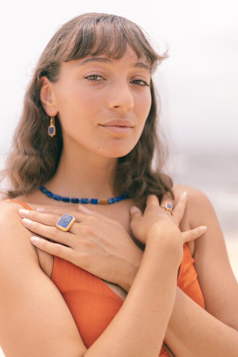 Lapislazuli Earrings image 4