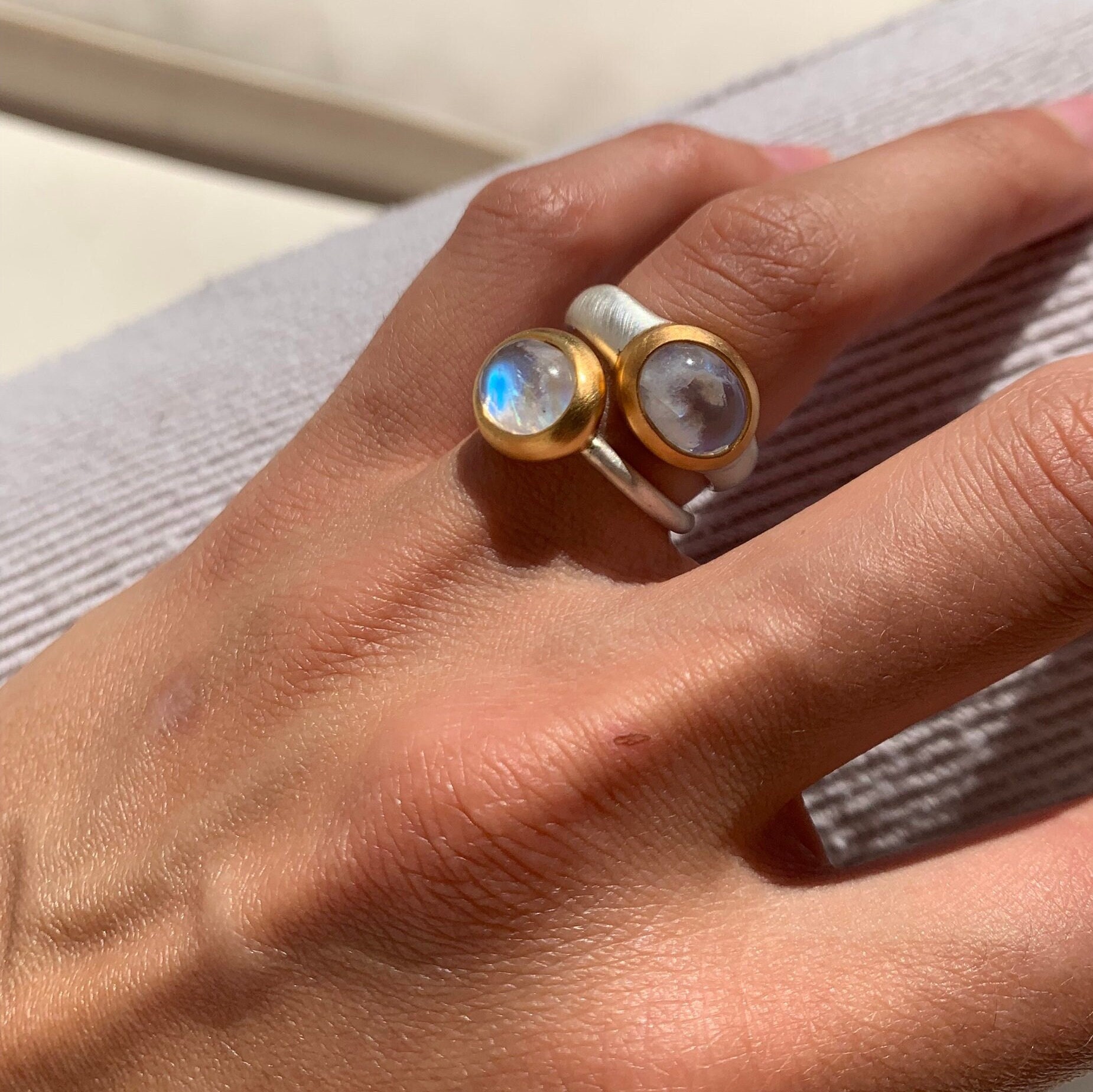 Moonstone Ring