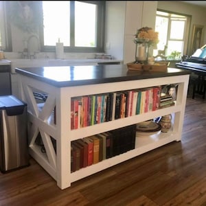 Farmhouse Style Kitchen Island