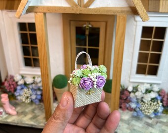 Dollhouse Basket Wreath