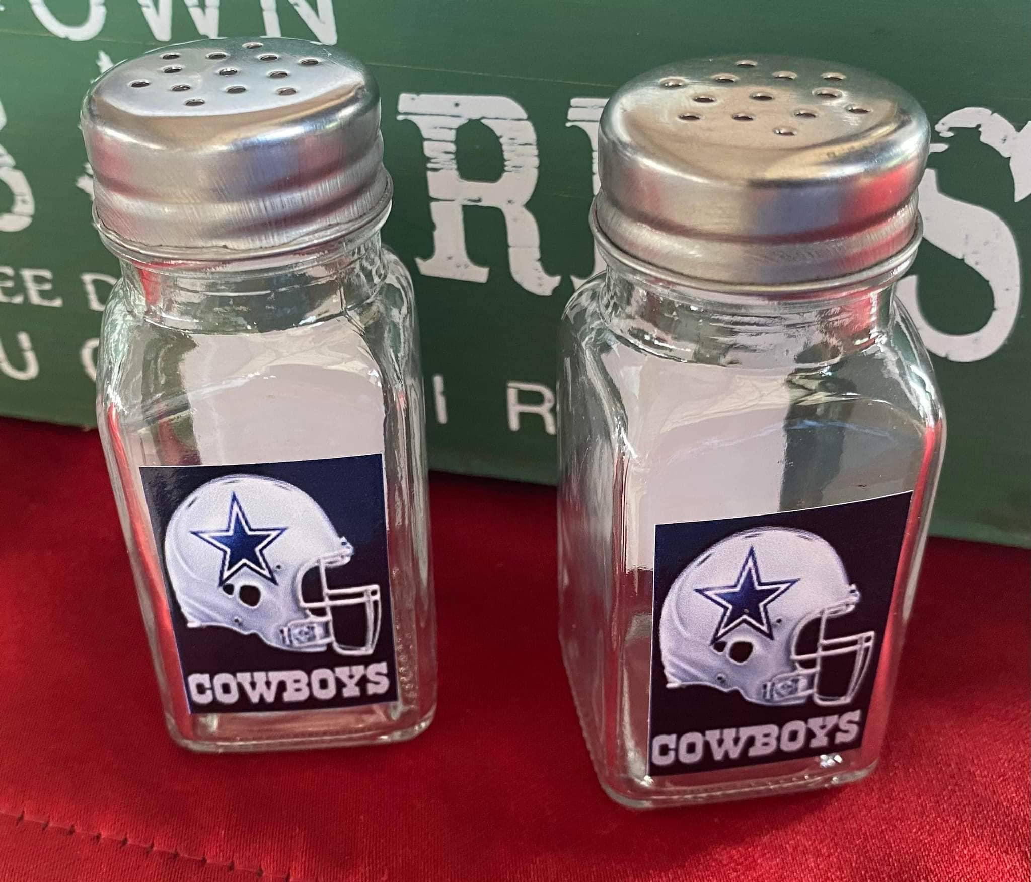 Kitchen & Dining Home & Living Salt & Pepper Shakers Dallas Cowboys
