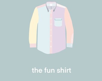 The Preppy Print - Fun Shirt