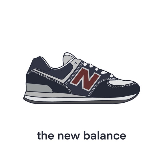 The Preppy Print New Balance