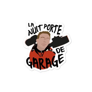 Autocollants découpés sur mesure Capitaine Patenaude