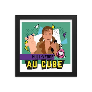 Full-Vedge Box Poster with Cube
