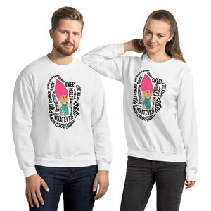 Troll Unisex Round Neck Sweatshirt