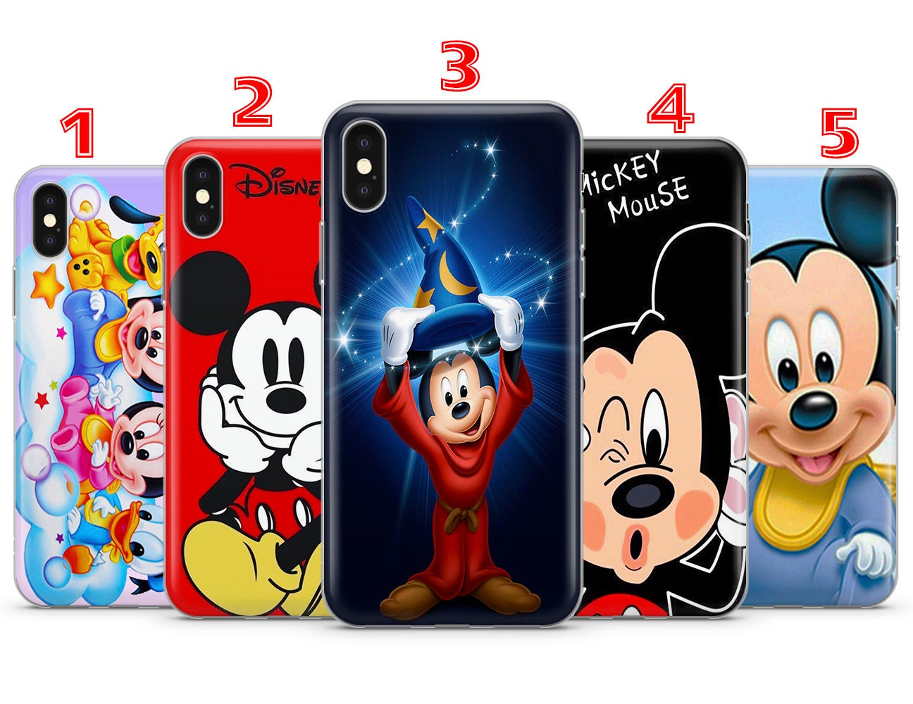 Mickey Mouse Phone case Mickey phone cover for iPhone 13 12 11 X XS XR 8+ 7