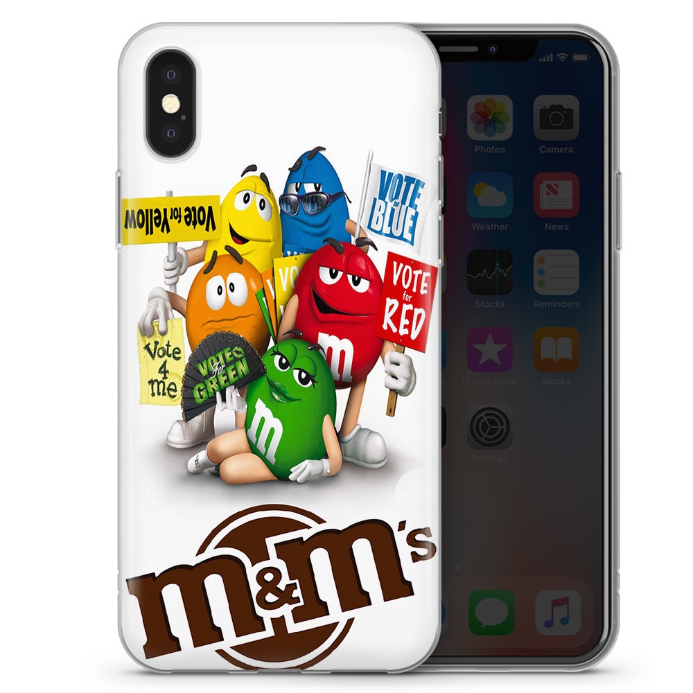 Candy m&m's Phone case cover for iPhone 12 11 X XS XR Etsy