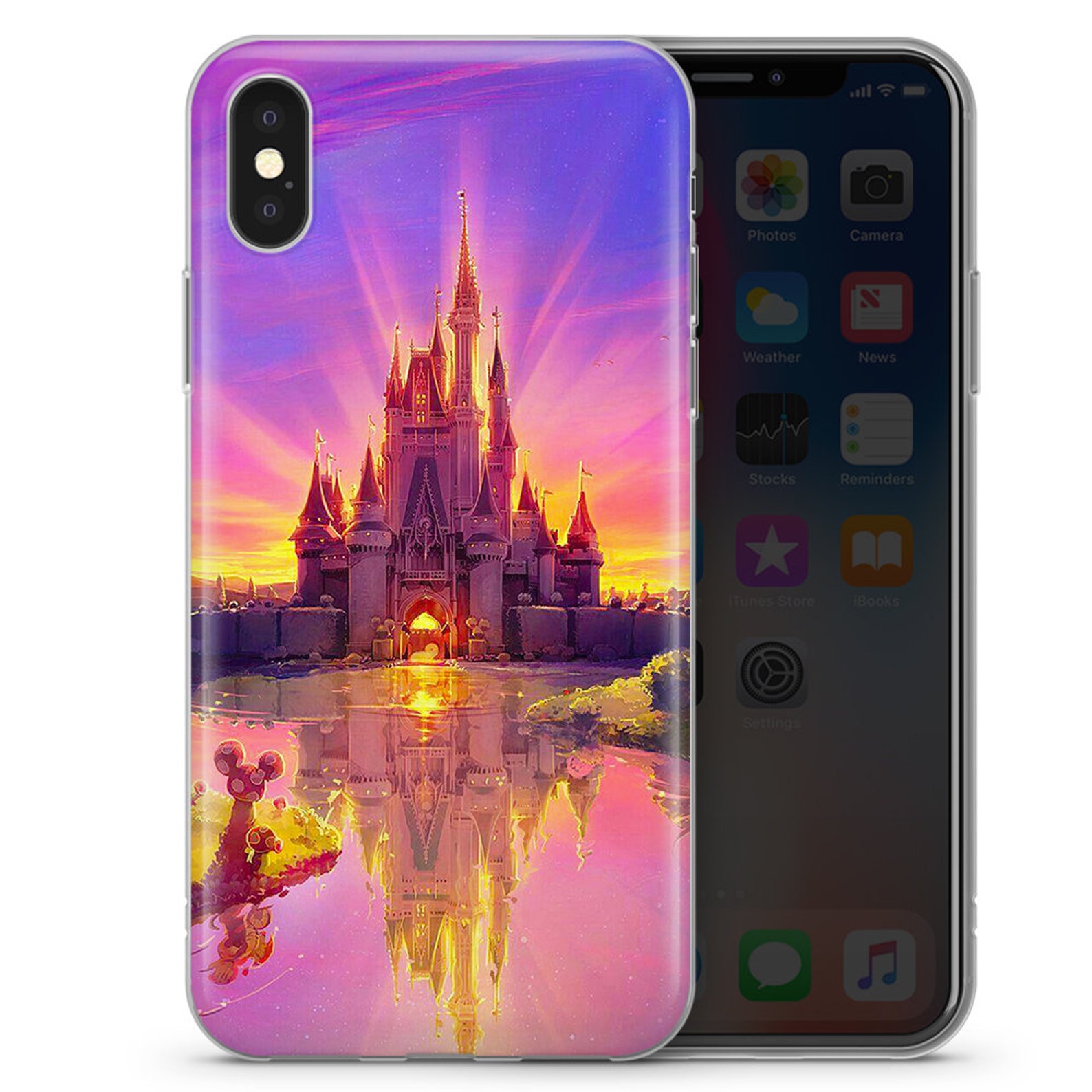 Disney Castle Phone case cover for iPhone 12 11 X XS XR Se2020 Etsy