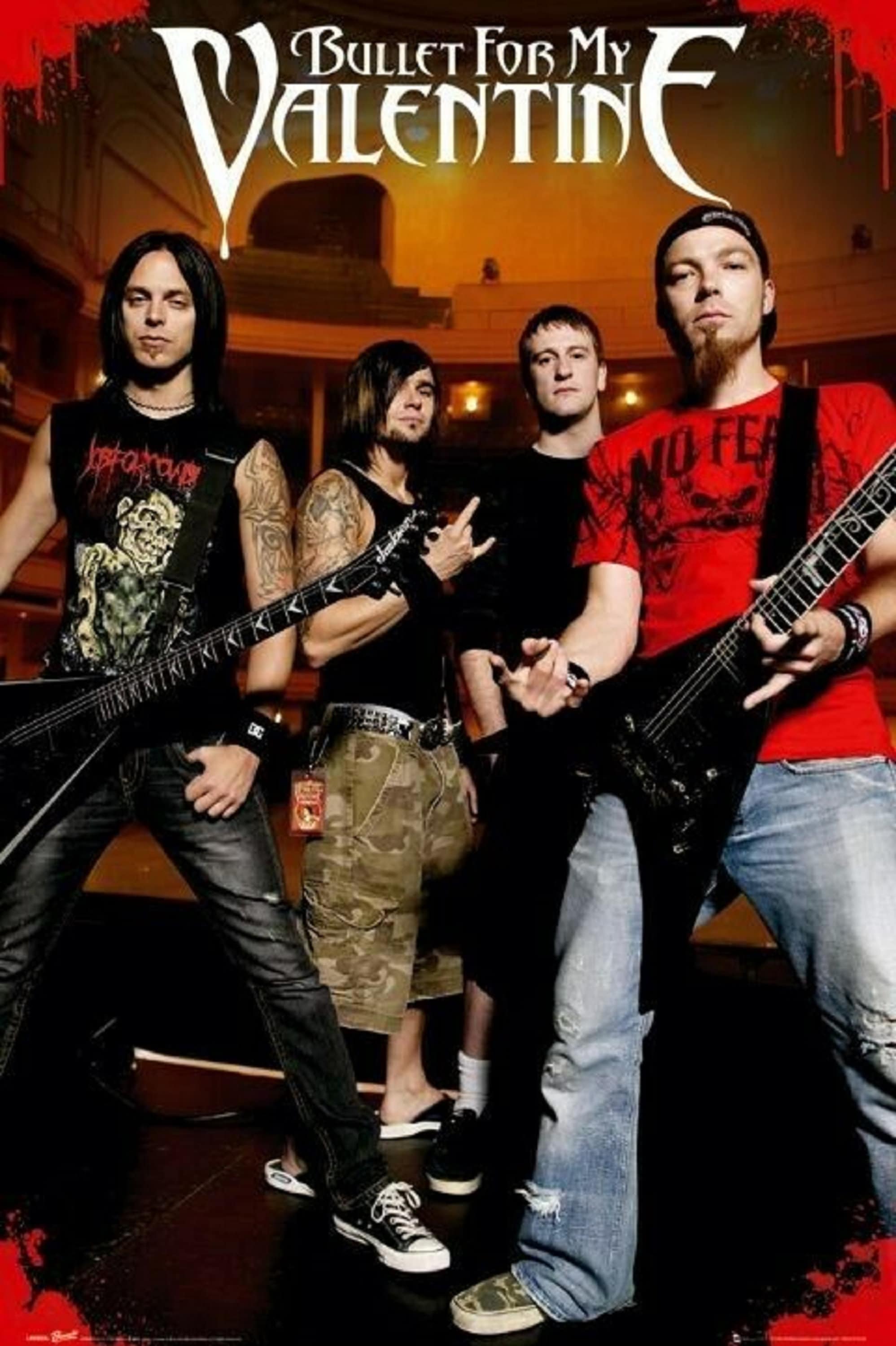 Bullet For My Valentine Poster Band Shot Subway Poster Etsy Bullet For My Valentine Poster Band Shot Subway Poster Etsy