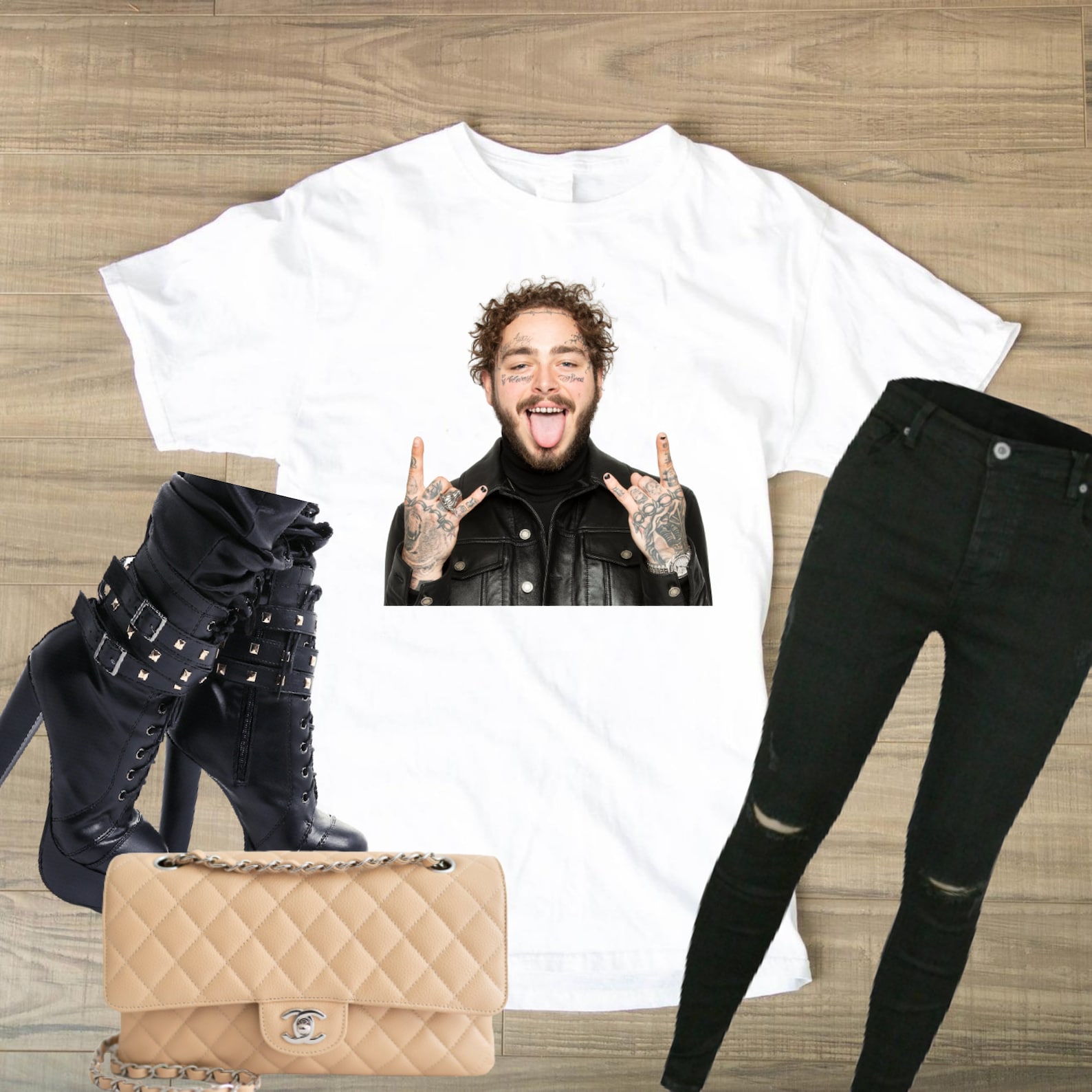 etsy post malone shirt