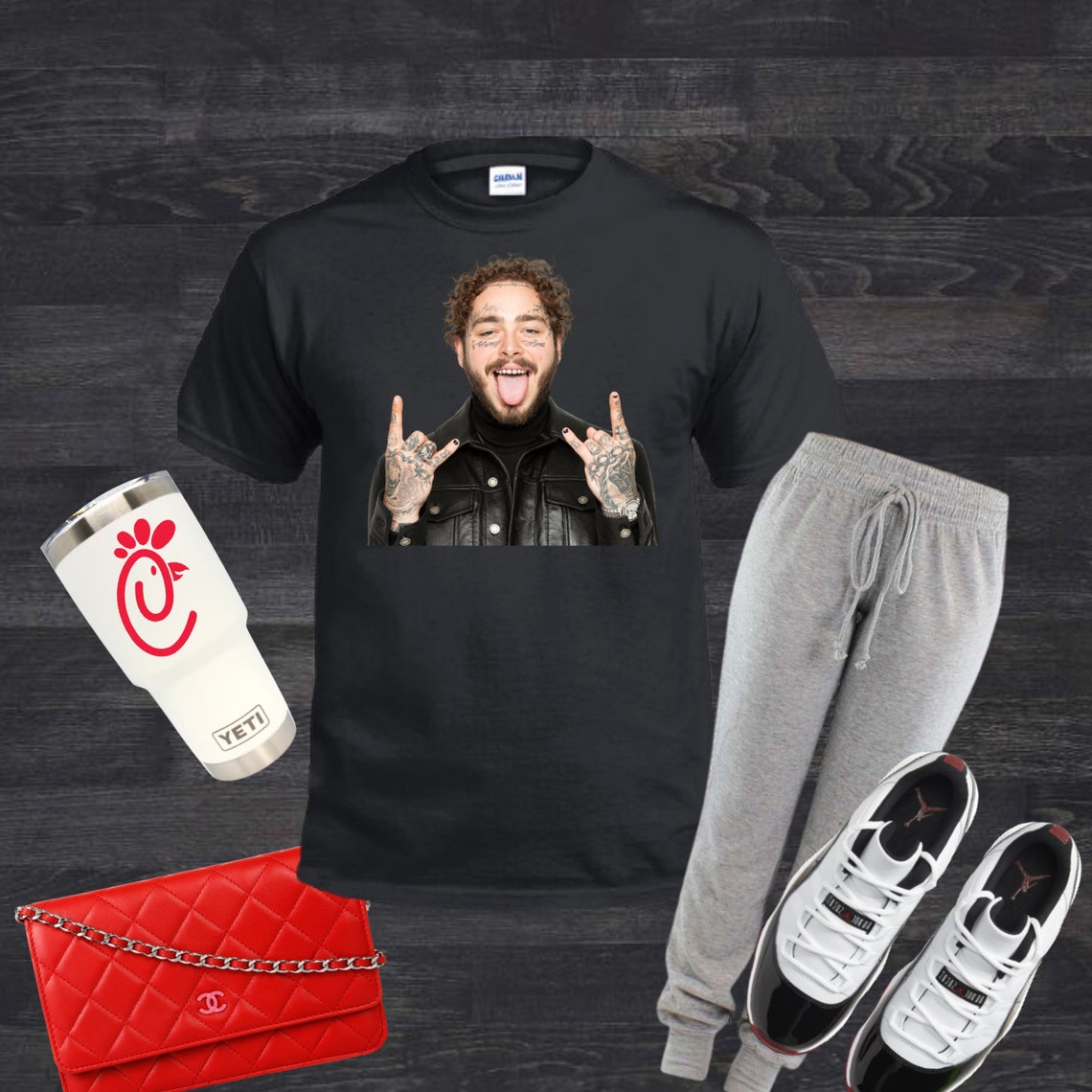 etsy post malone shirt