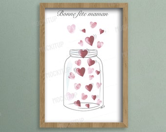 Cadeau D Amour Dans Un Bocal Etsy France