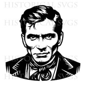 Butch Cassidy SVG, JPG, PNG, dxf, pdf, eps Graphic - Ideal for Cricut, Stickers & Vinyl Decals