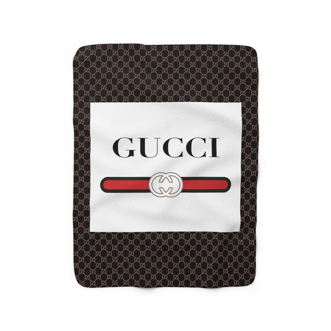 Gucci Sherpa Fleece Blanket Couverture de luxe Couverture Etsy