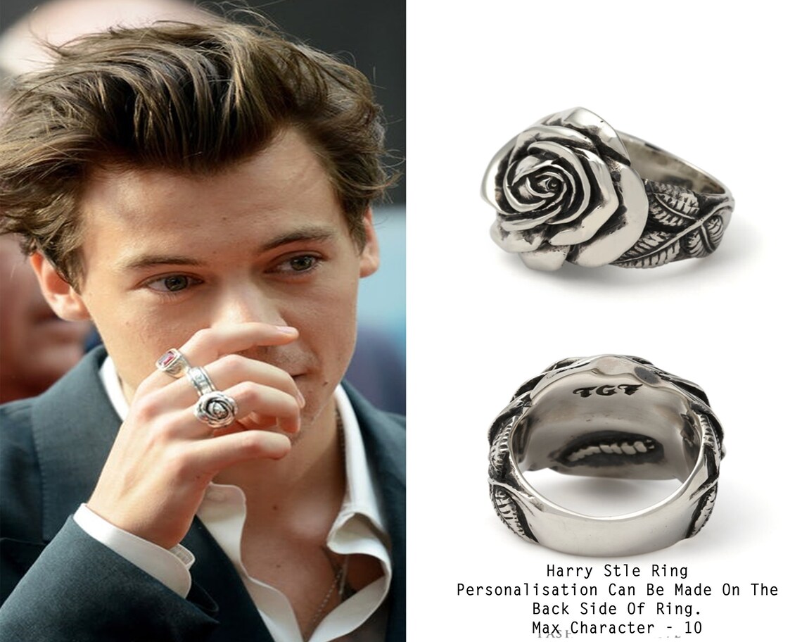 Harry Styles Ring Harry Styles Merch One Direction Merch Etsy