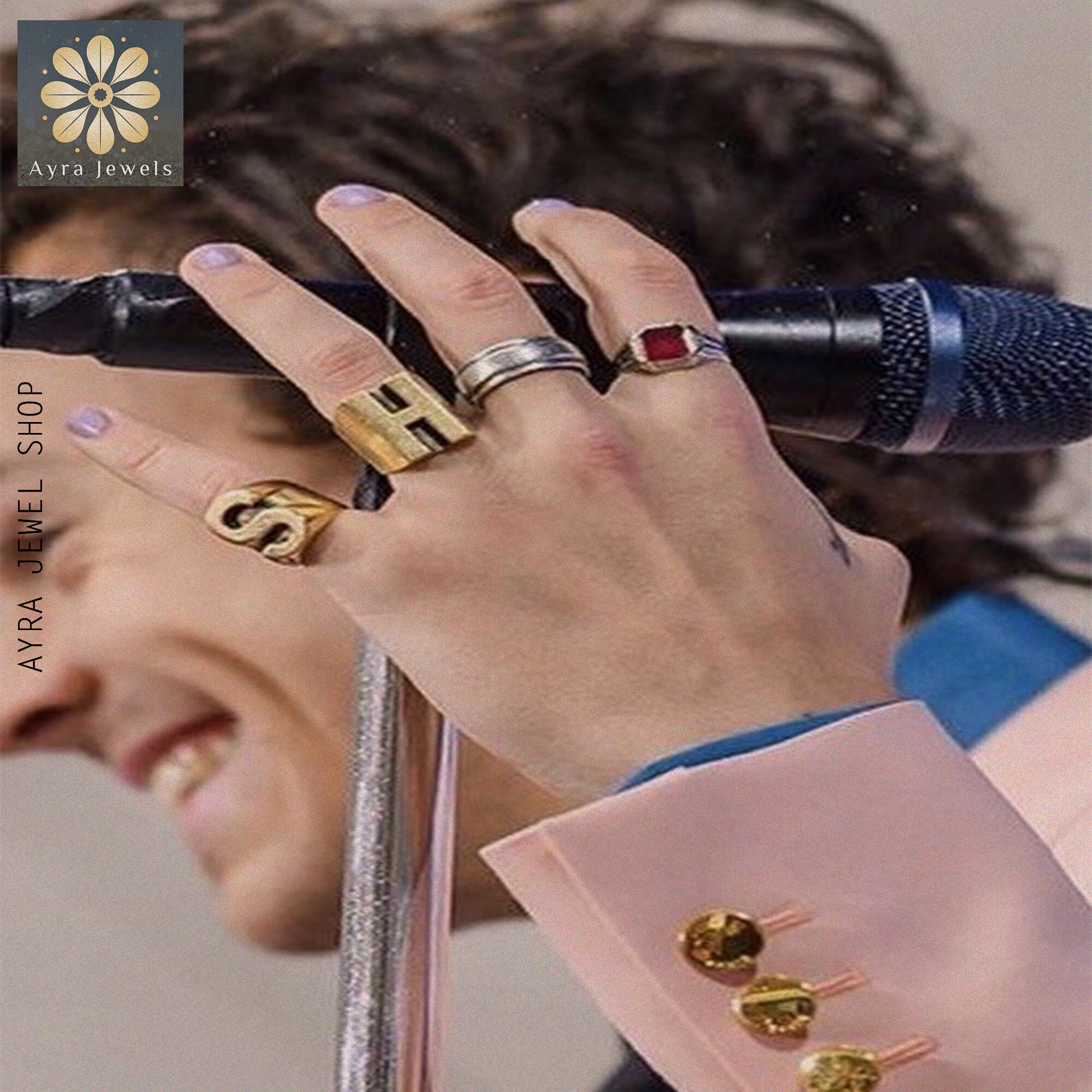 Harry Styles Ring Harry Styles Merch One Direction Merch Etsy