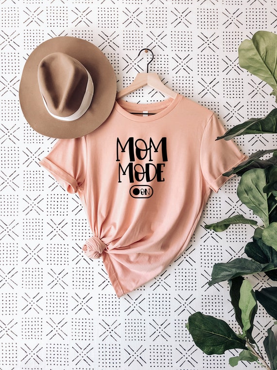 Mom Mode on Shirtmom Mode Shirtgraphic Tees for Momsfunny | Etsy