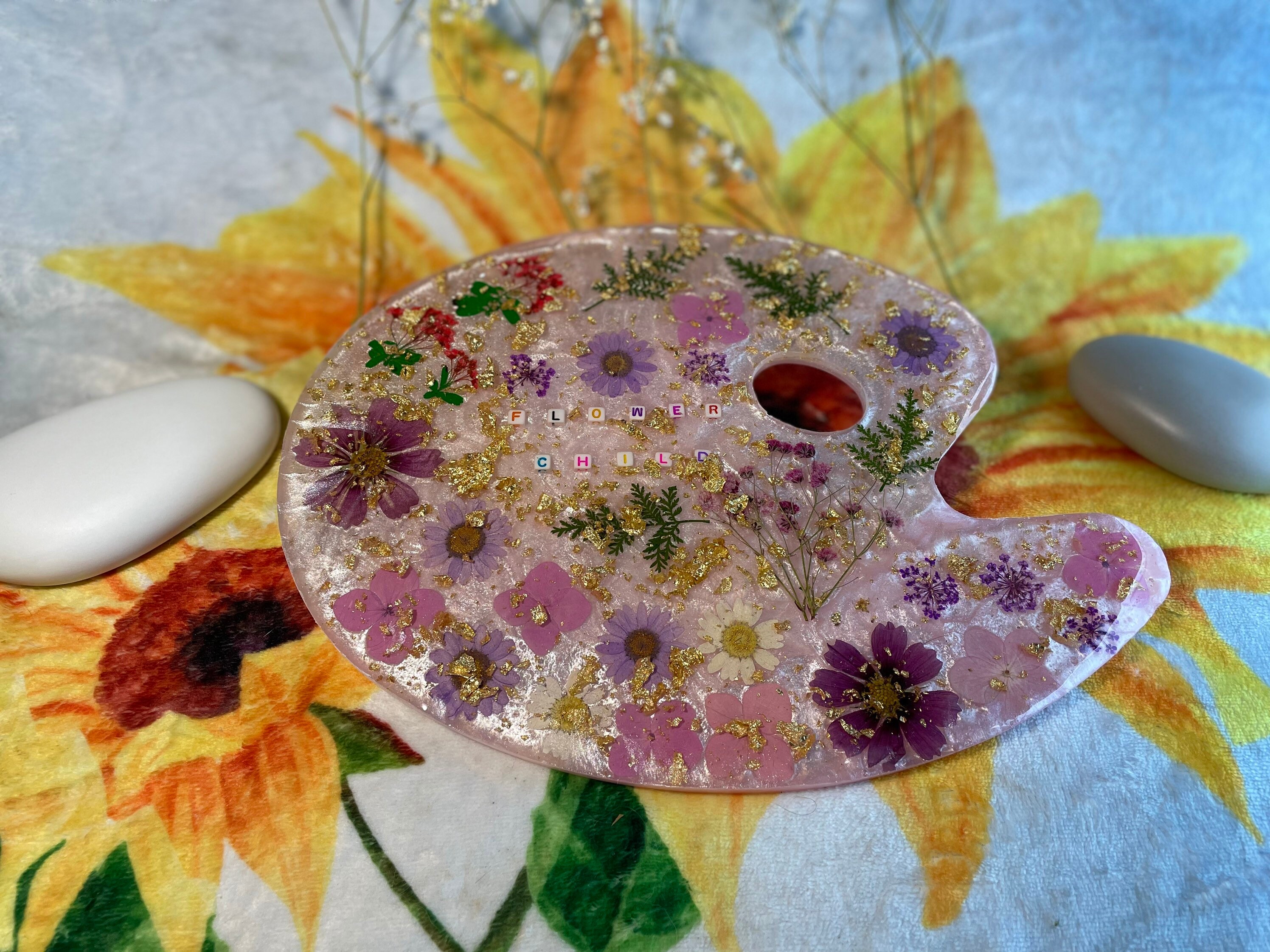 Resin paint palette Etsy