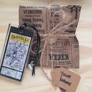 Newsies Broadway Playbill Ornament: Autographed Resin Keepsake