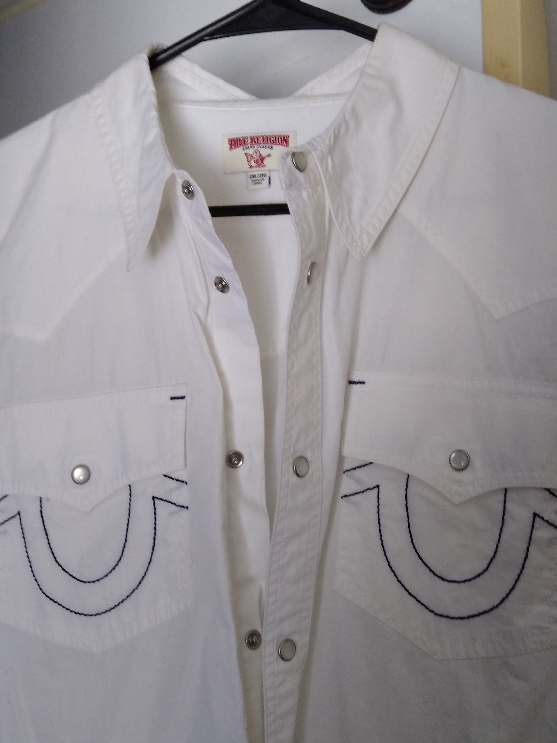 true religion button up