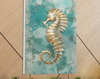 Seahorse Canvas Gallery Wrap