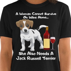 Jack Russell Terrier Parson Russell Wine Lover Gift For Her