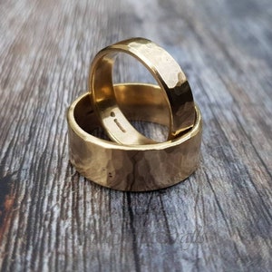 Couple Ring Solid Brass Ring Spinner Ring for Women - Etsy