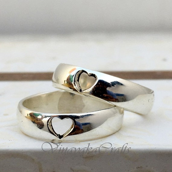 Wave Promise Ring Set His and Hers Promise Rings for Couples Wedding Bands  Set Matching Couple Ring Set Couples Jewelry Christmas Gift - Etsy