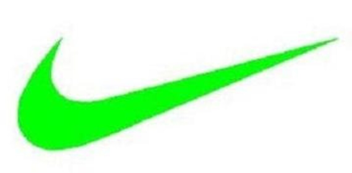 Nike Check Mark Swoosh decal logo sticker | Etsy
