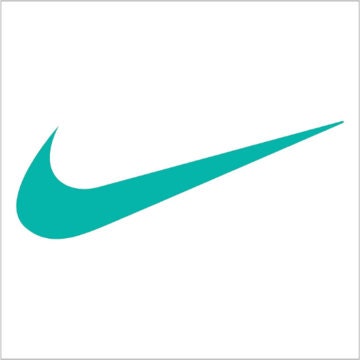 Nike Check Mark Swoosh decal logo sticker | Etsy