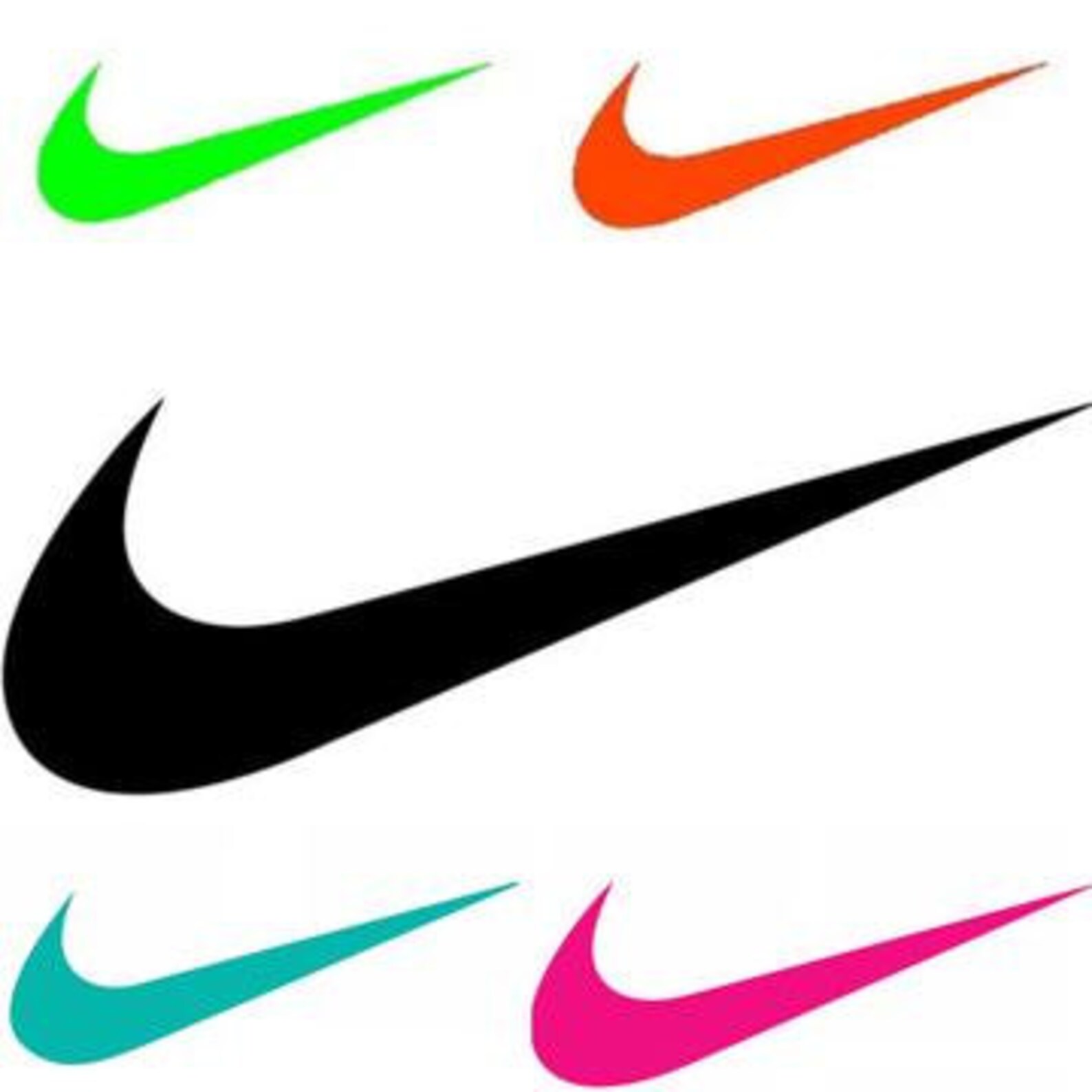 Nike Check Mark Swoosh Decal Logo Sticker Etsy Nike Check Mark Swoosh Decal Logo Sticker Etsy
