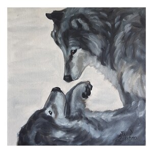 Monkey Original Painting Animal Lover Gift Art 20 by 16 Pet ...