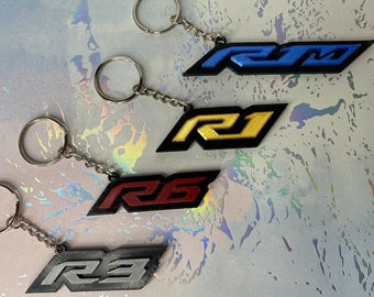 New Motorcycle Rubber Keyring Key Chain Keychain For Yamaha YZFR1 R6 R3 R125 New Motorcycle Rubber Keyring Key Chain Keychain For Yamaha YZFR1 R6 R3 R125